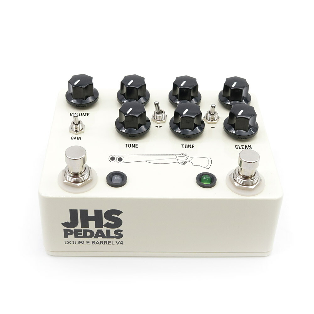 楽天市場】JHS Pedals Double Barrel V4 オーバードライブ 歪みペダル