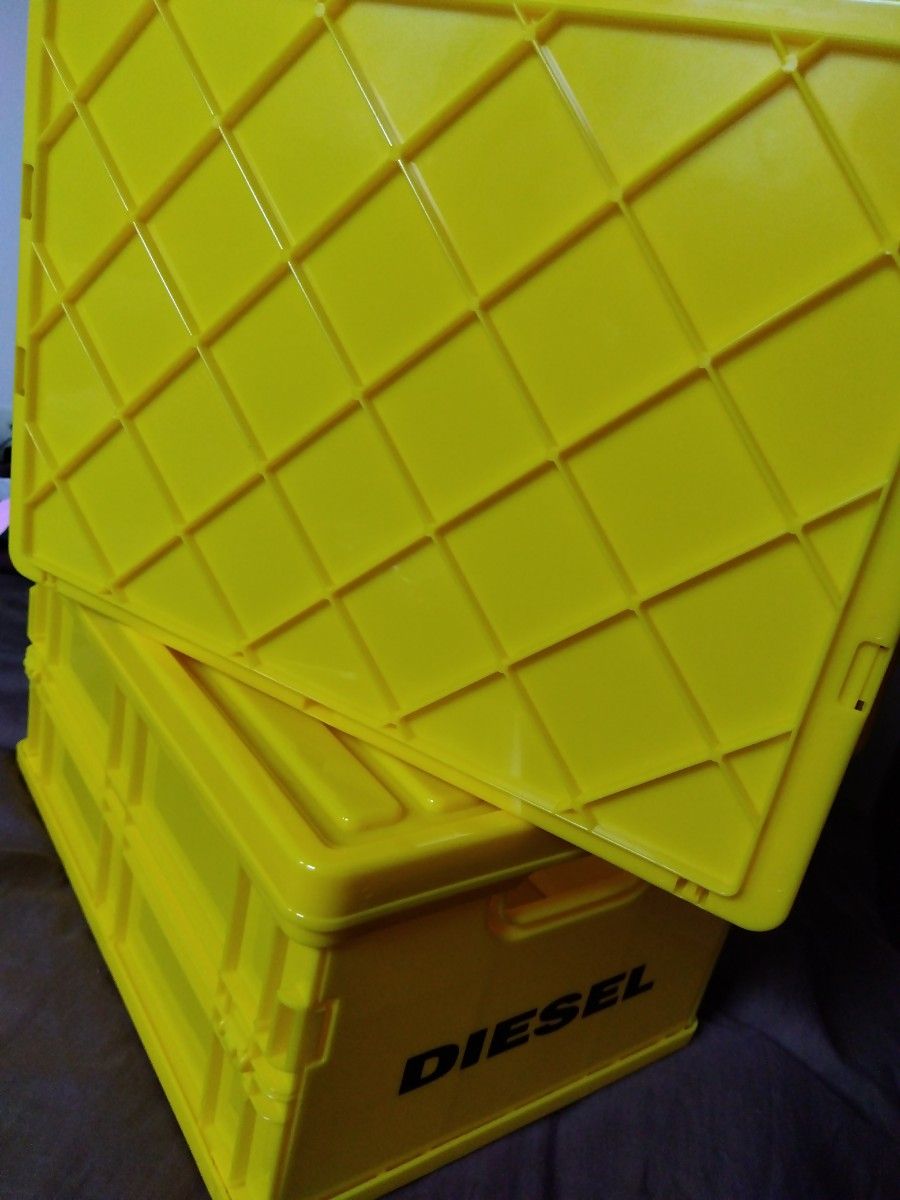 新品 未使用 ディーゼル DIESEL コンテナ ボックス 非売品 イエロー 2