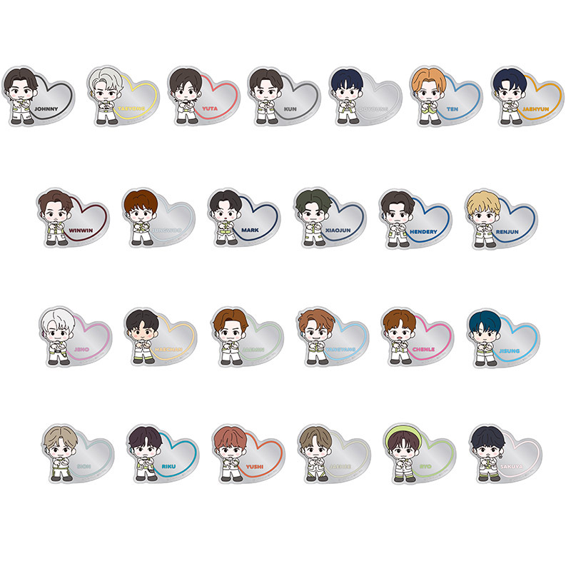 ランダムミラーステッカー(全25種) | SMTOWN OFFICIAL ONLINE STORE