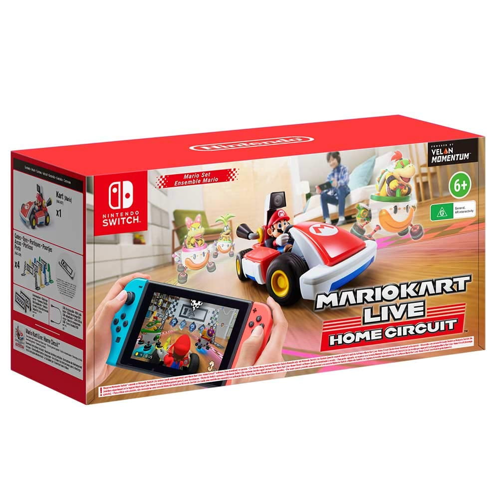 Nintendo Luigi Set - Mario Kart Live: Home Circuit Game for