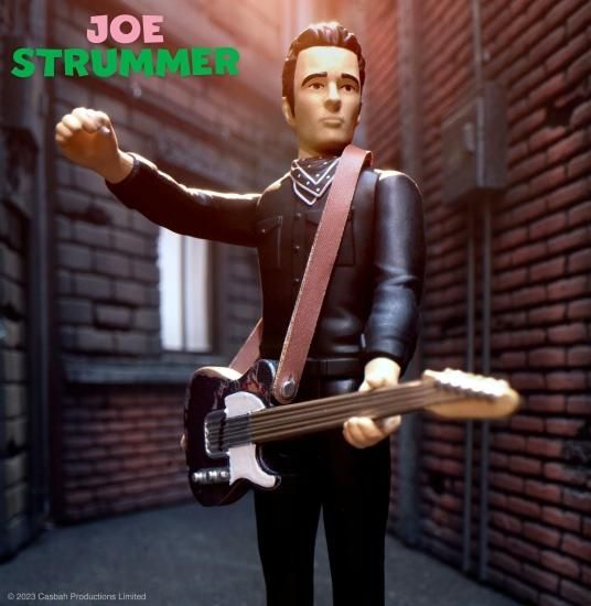 ジョー ストラマー Re Action フィギュア Joe Strummer Super7 パンク