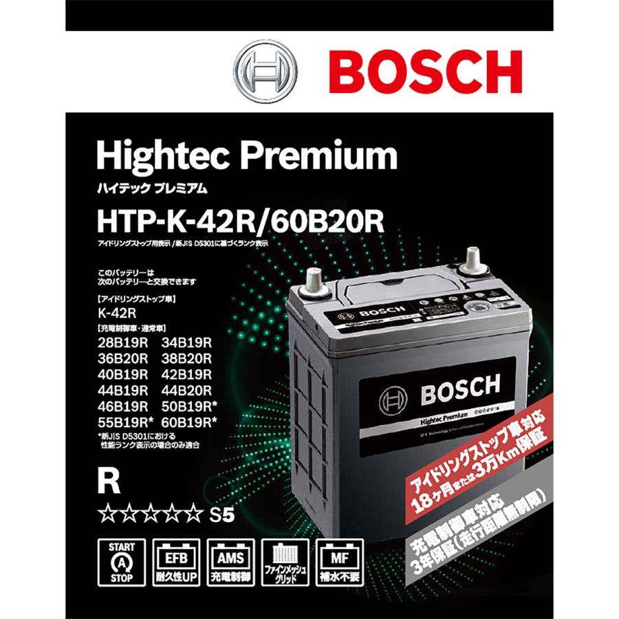 BOSCH（ボッシュ） Hightec Premium HTP-K-42R/60B19R