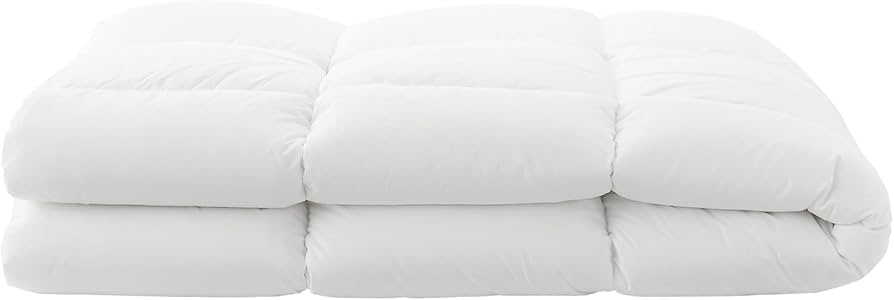 Amazon｜MUJI 無印良品 防ダニ掛ふとん 白 シングルサイズ 150×210cm