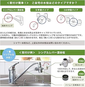 Amazon.co.jp: 浄水器 ハーレーII JE : ホーム＆キッチン