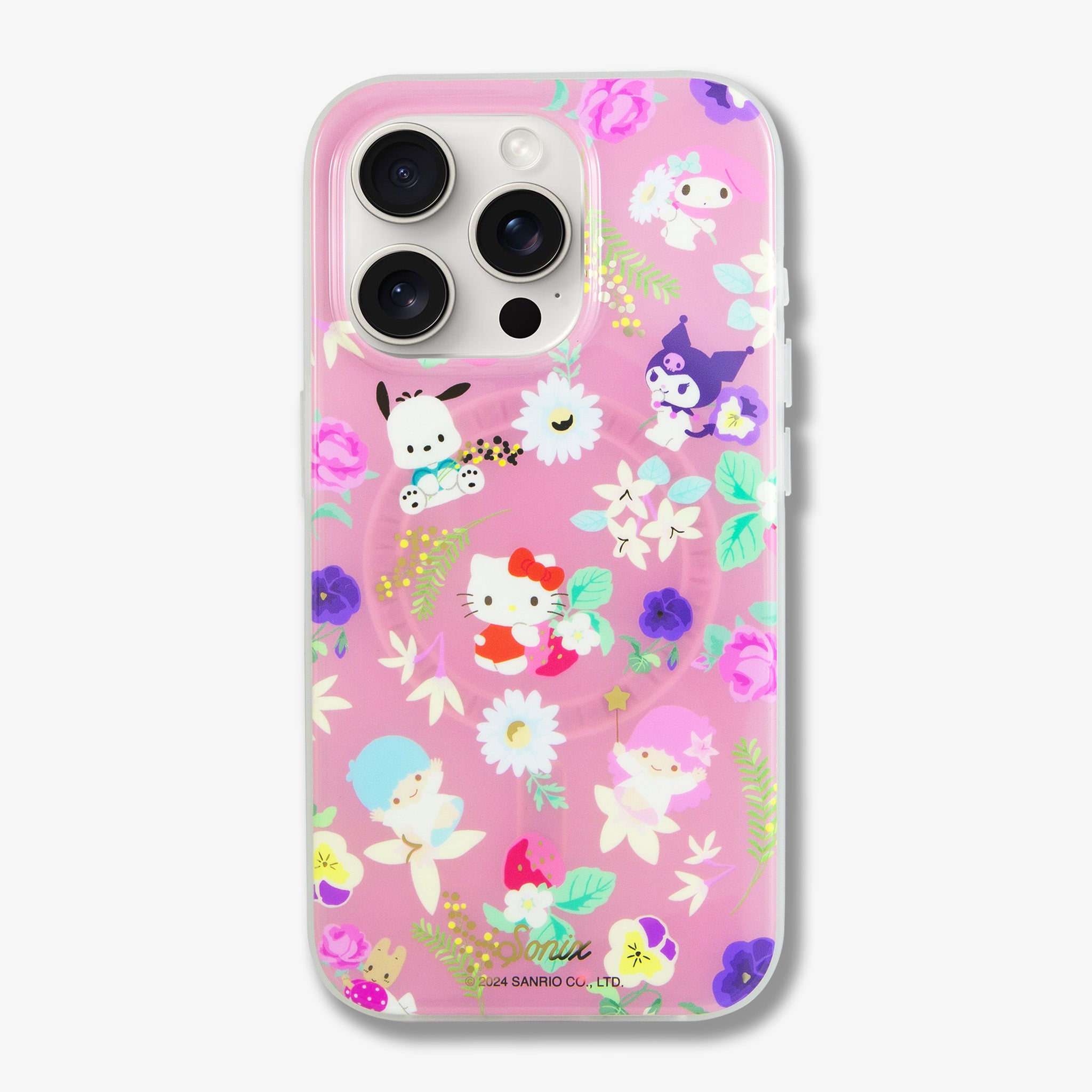 Hello Kitty® & Friends Floral MagSafe® iPhone Case | Pretty