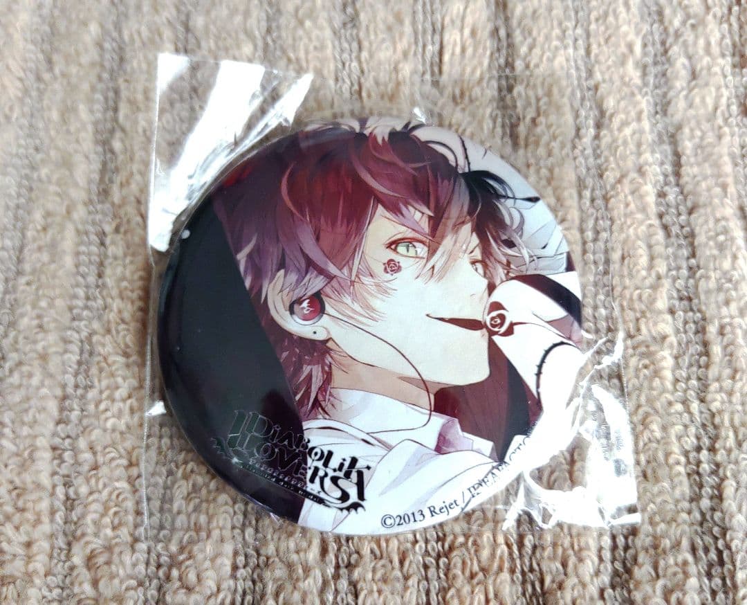 DIABOLIKLOVERS ディアラヴァ 逆巻アヤト 缶バッジ 希少 ♥ 【入荷情報】 「DIABOLIK LOVERS」 アヤトくんの受注メッセージ缶