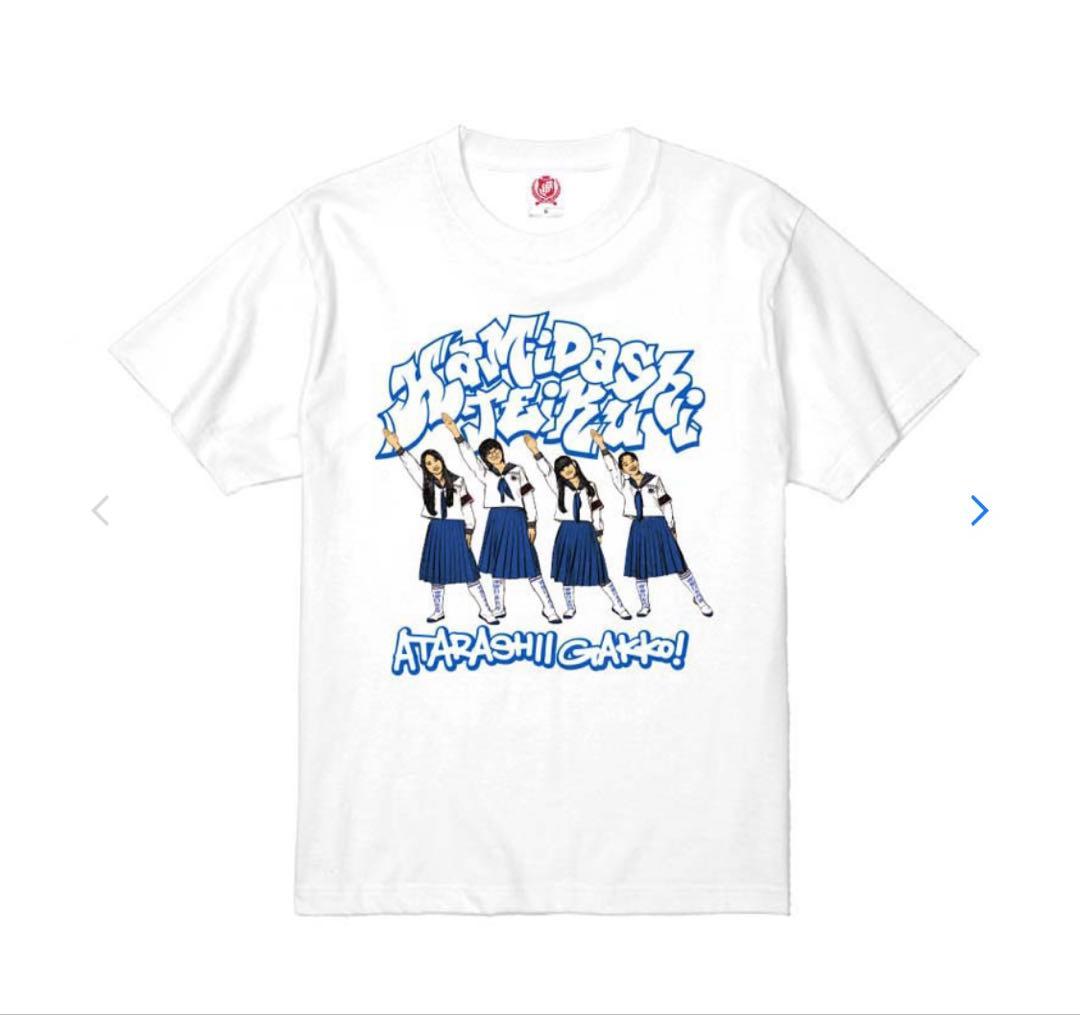 新しい学校のリーダーズ　HAMIDASHITEIKU Tシャツ 白M 新品未開封 新しい学校のリーダーズ HAMIDASHITEIKU Tシャツ 白M 新品未開封